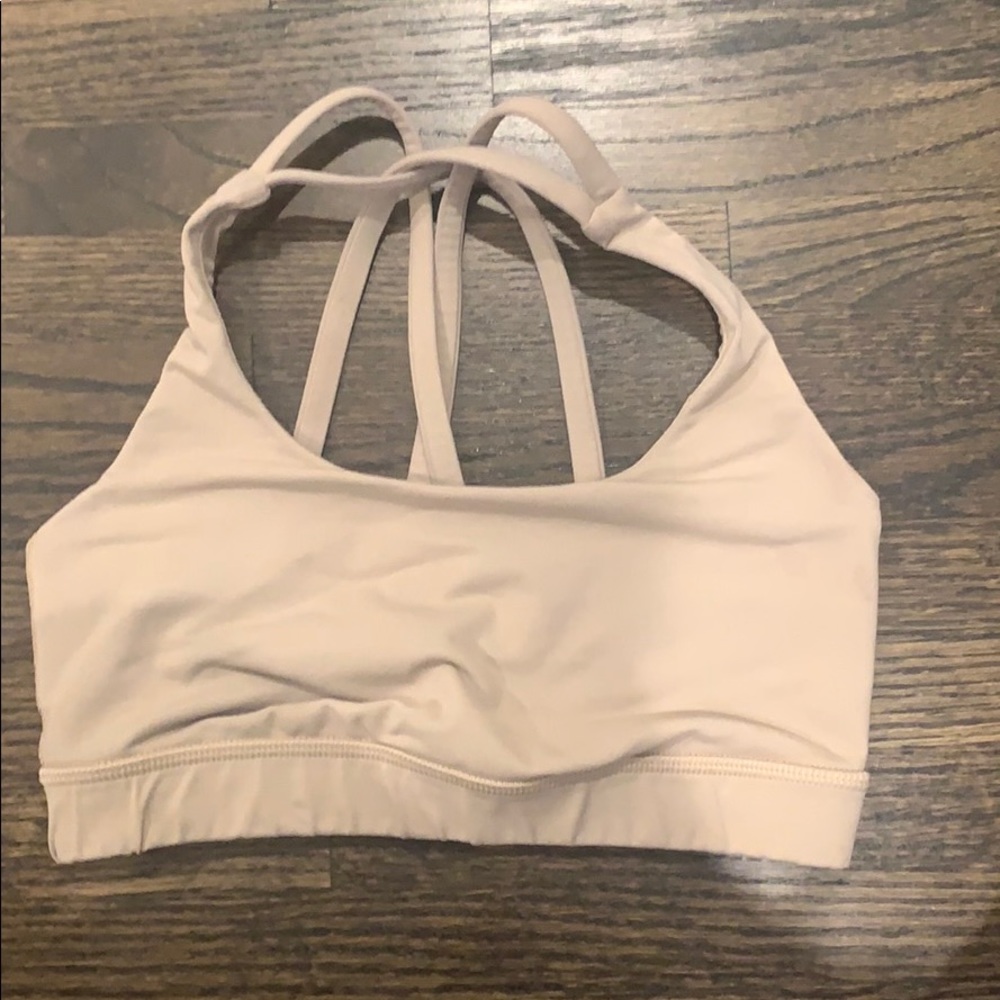 🍋Lululemon Energy Bra Size 2 Nude🍋